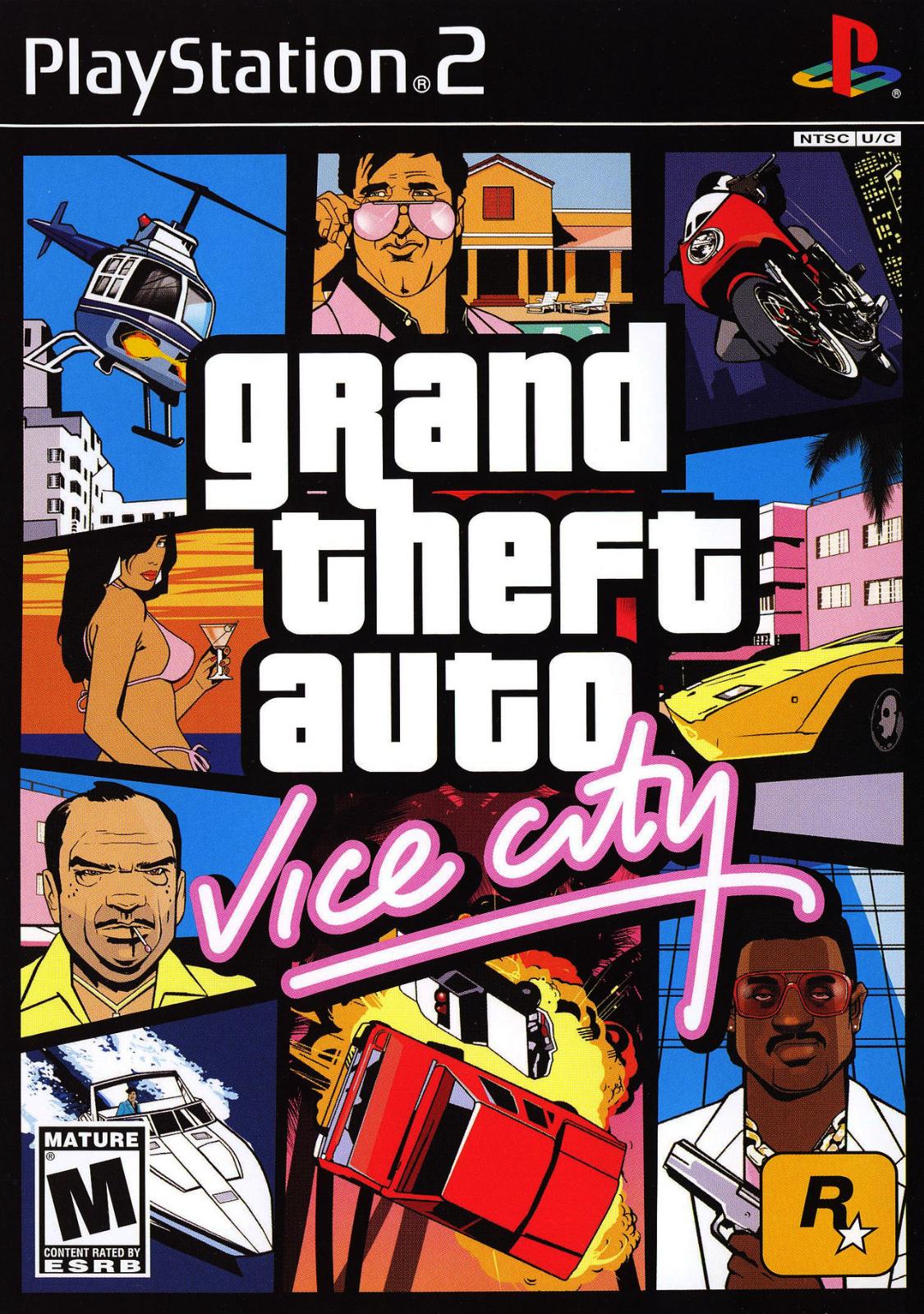 Grand Theft Auto: Vice City - Complete in Box (PS2)