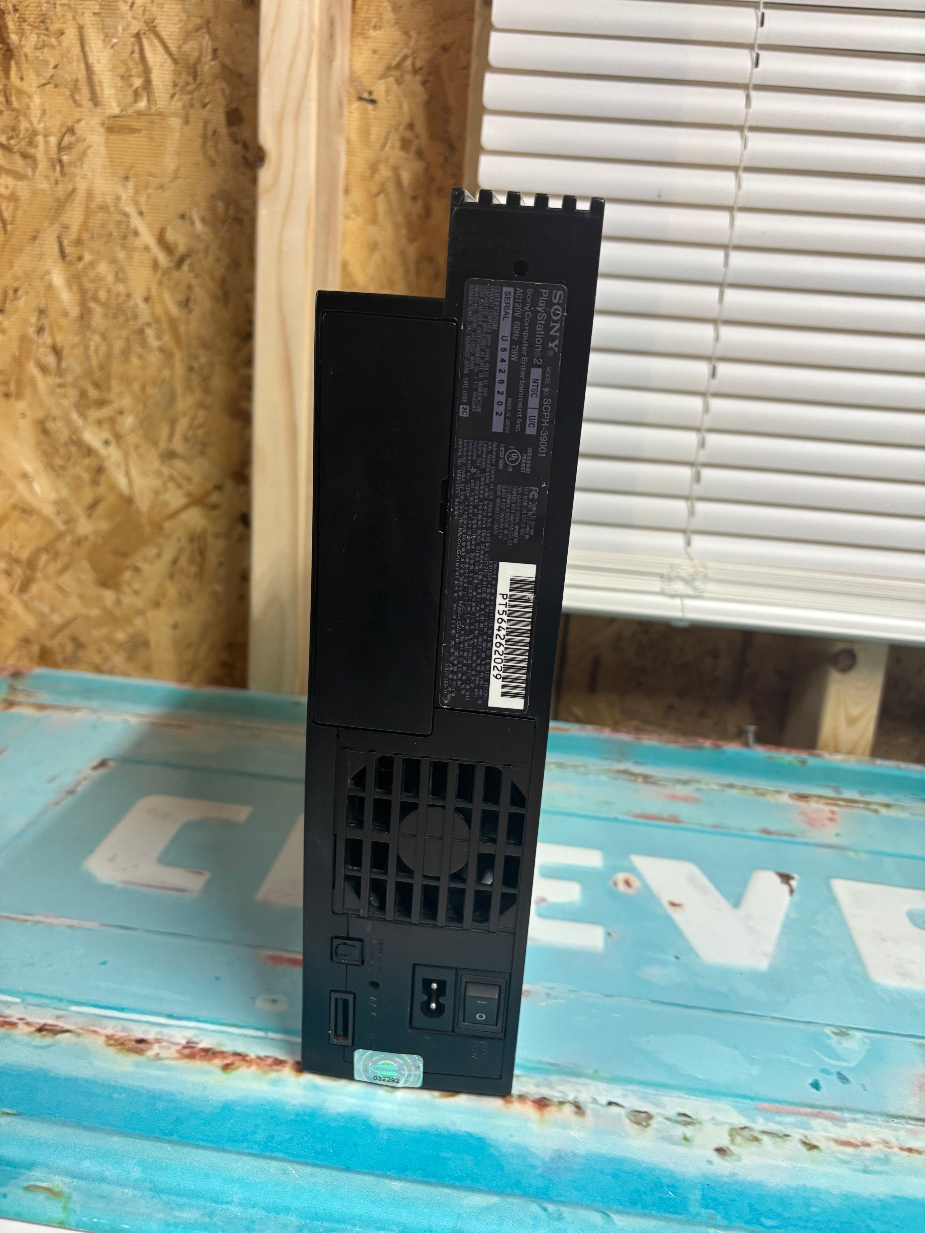 PlayStation 2 Fat Console - Cleaned, Tested & New Laser with 1-Year Warranty (Console Only)