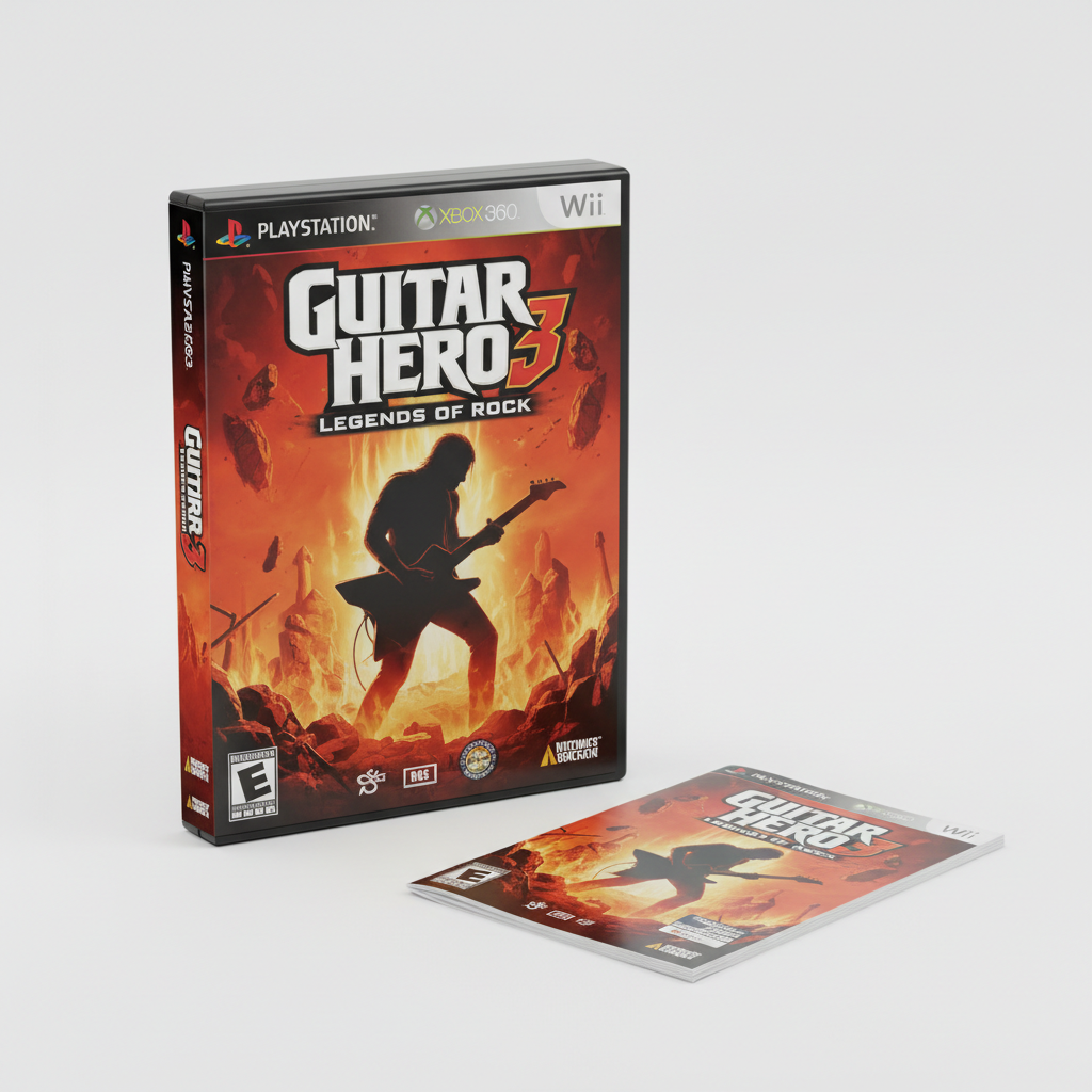 Guitar Hero 3 Complete with Case and Manual